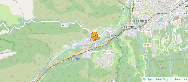 localisation de l'entreprise COMMUNE DE CLARA-VILLERACH  CLARA-VILLERACH