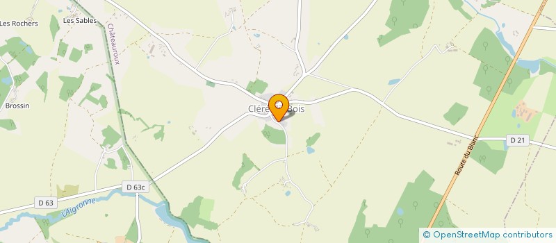 localisation de l'entreprise COMMUNE DE CLERE DU BOIS à CLERE-DU-BOIS