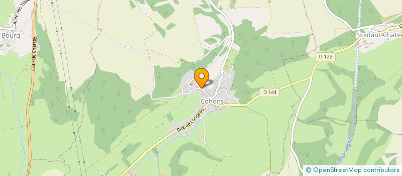 localisation de l'entreprise COMMUNE DE COHONS à COHONS