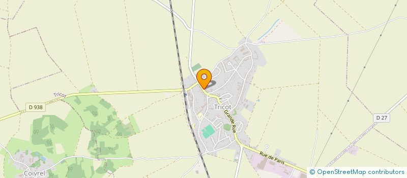 localisation de l'entreprise COMMUNE DE COIVREL  COIVREL