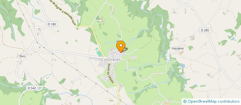 localisation de l'entreprise COMMUNE DE COLOMBIES  COLOMBIES