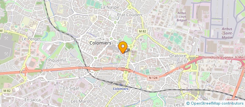 localisation de l'entreprise COMMUNE DE COLOMIERS à COLOMIERS