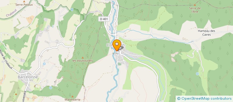 localisation de l'entreprise COMMUNE DE COMBOVIN  COMBOVIN