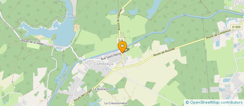 localisation de l'entreprise COMMUNE DE COMBREUX à COMBREUX