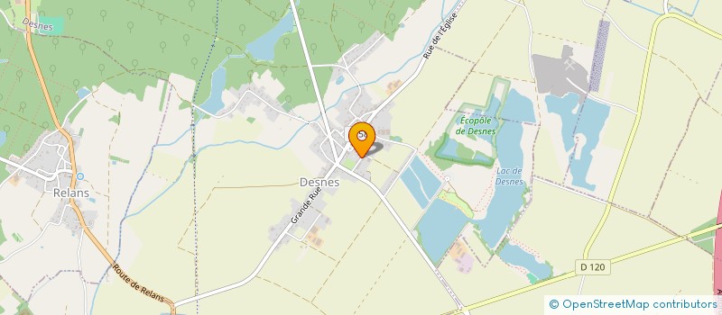 localisation de l'entreprise COMMUNE DE COMMENAILLES  COMMENAILLES