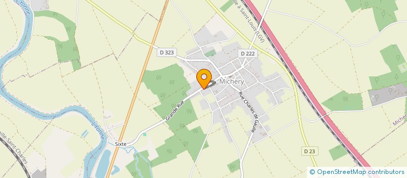 localisation de l'entreprise COMMUNE DE COMPIGNY  COMPIGNY