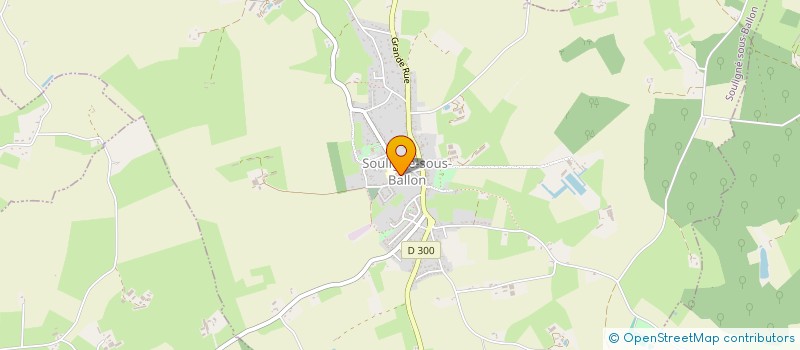 localisation de l'entreprise COMMUNE DE CONGE SUR ORNE  CONGE-SUR-ORNE