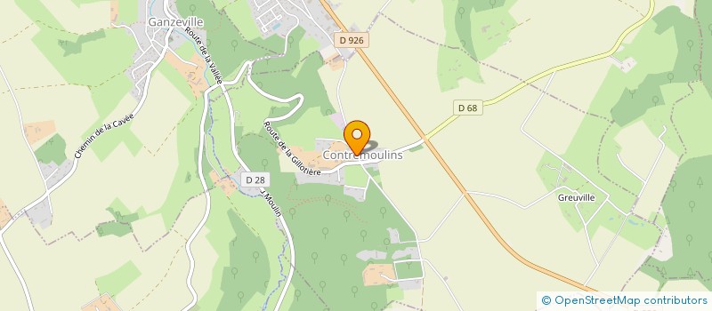 localisation de l'entreprise COMMUNE DE CONTREMOULINS  CONTREMOULINS