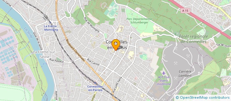 localisation de l'entreprise COMMUNE DE CORMEILLES EN PARISIS à CORMEILLES-EN-PARISIS