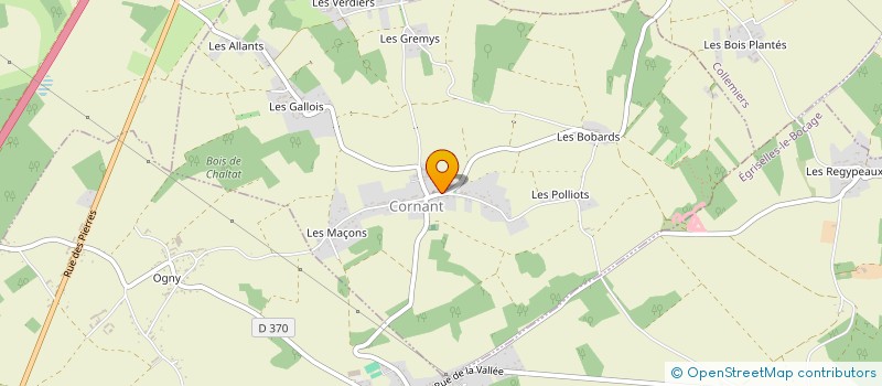 localisation de l'entreprise COMMUNE DE CORNANT  CORNANT