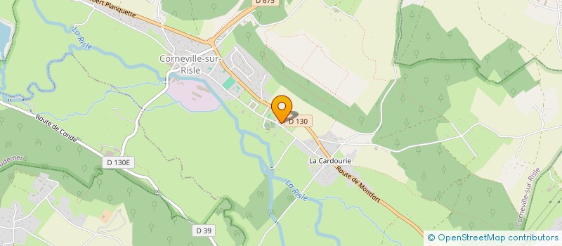 localisation de l'entreprise COMMUNE DE CORNEVILLE SUR RISLE  CORNEVILLE-SUR-RISLE