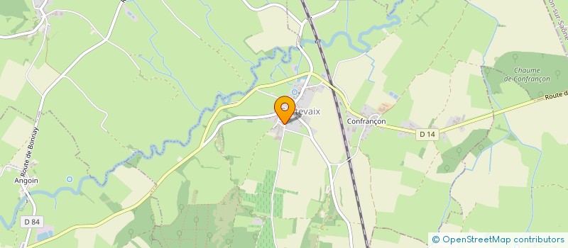 localisation de l'entreprise COMMUNE DE CORTEVAIX  CORTEVAIX