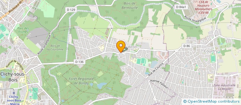 localisation de l'entreprise COMMUNE DE COUBRON à COUBRON