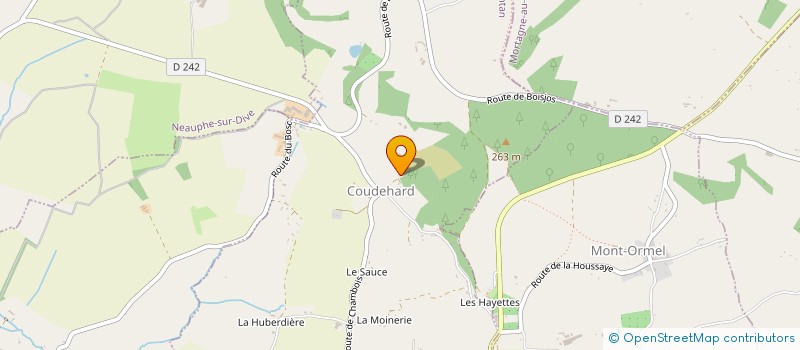 localisation de l'entreprise COMMUNE DE COUDEHARD à COUDEHARD
