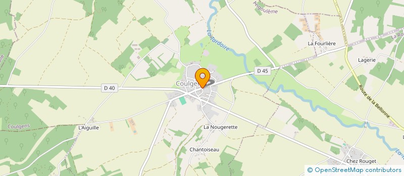 localisation de l'entreprise COMMUNE DE COULGENS à COULGENS