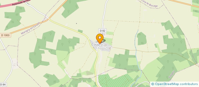 localisation de l'entreprise COMMUNE DE COUPRU  COUPRU