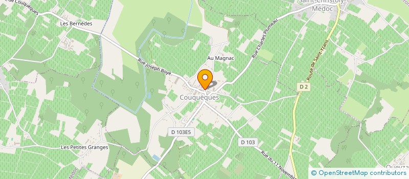 localisation de l'entreprise COMMUNE DE COUQUEQUES  COUQUEQUES