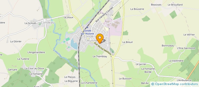 localisation de l'entreprise COMMUNE DE COUR-MAUGIS SUR HUISNE à COUR-MAUGIS SUR HUISNE