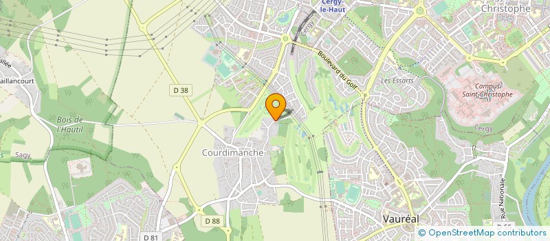 localisation de l'entreprise COMMUNE DE COURDIMANCHE à COURDIMANCHE