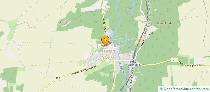 localisation de l'entreprise COMMUNE DE COURDIMANCHE SUR ESSONNE à COURDIMANCHE-SUR-ESSONNE