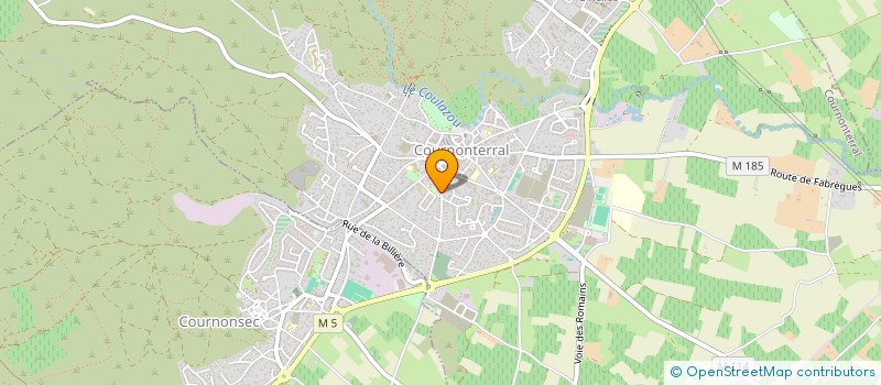 localisation de l'entreprise COMMUNE DE COURNONTERRAL à COURNONTERRAL
