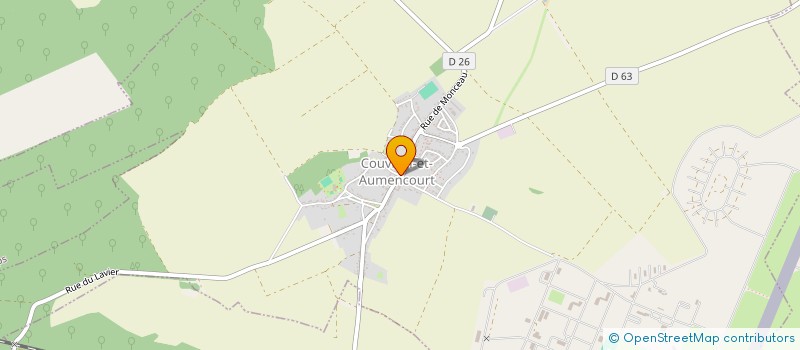 localisation de l'entreprise COMMUNE DE COUVRON ET AUMENCOURT  COUVRON-ET-AUMENCOURT