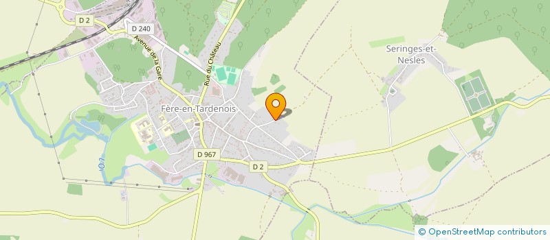 localisation de l'entreprise COMMUNE DE CRAMAILLE  CRAMAILLE