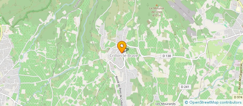 localisation de l'entreprise COMMUNE DE CRILLON LE BRAVE  CRILLON-LE-BRAVE