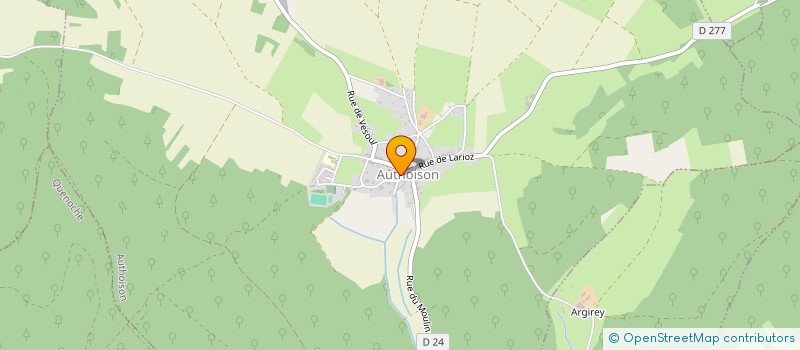 localisation de l'entreprise COMMUNE DE CROMARY  CROMARY