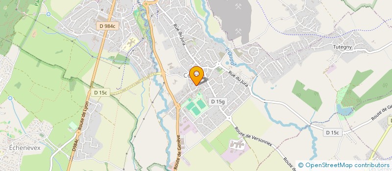 localisation de l'entreprise COMMUNE DE CROZET à CROZET