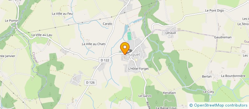 localisation de l'entreprise COMMUNE DE CRUGUEL à CRUGUEL