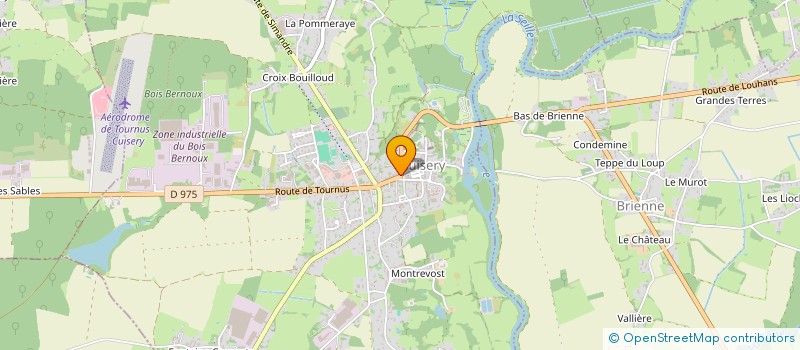 localisation de l'entreprise COMMUNE DE CUISERY à CUISERY