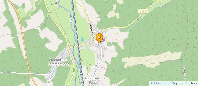 localisation de l'entreprise COMMUNE DE CUREL à CUREL