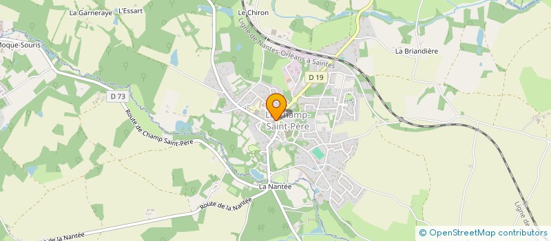 localisation de l'entreprise COMMUNE DE CURZON à CURZON