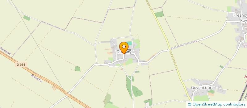 localisation de l'entreprise COMMUNE DE DAMERY  DAMERY