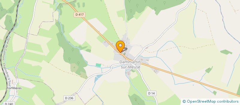 localisation de l'entreprise COMMUNE DE DAMMARTIN SUR MEUSE à DAMMARTIN-SUR-MEUSE