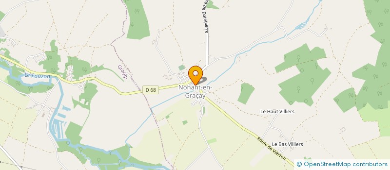 localisation de l'entreprise COMMUNE DE DAMPIERRE EN GRACAY  DAMPIERRE-EN-GRACAY