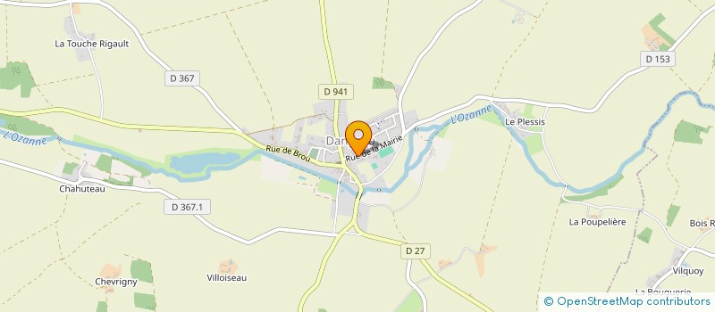 localisation de l'entreprise COMMUNE DE DANGEAU à DANGEAU