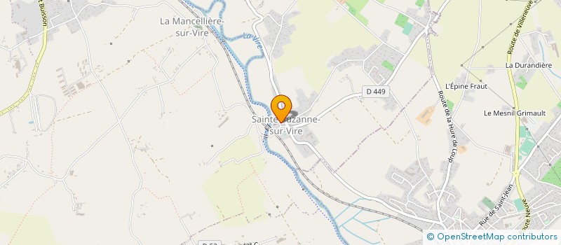 localisation de l'entreprise COMMUNE DE DANGY  DANGY