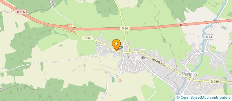 localisation de l'entreprise COMMUNE DE DARNIEULLES  DARNIEULLES