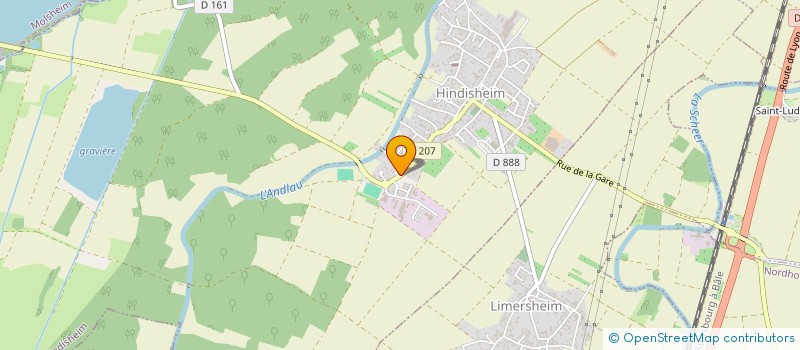 localisation de l'entreprise COMMUNE DE DAUBENSAND  DAUBENSAND