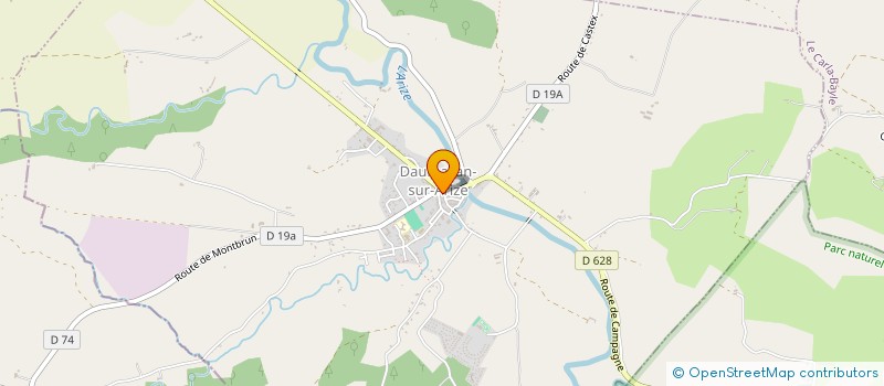 localisation de l'entreprise COMMUNE DE DAUMAZAN SUR ARIZE à DAUMAZAN-SUR-ARIZE