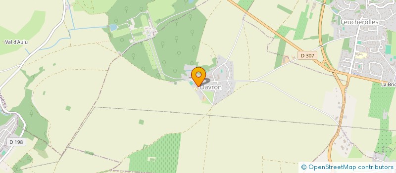 localisation de l'entreprise COMMUNE DE DAVRON  DAVRON