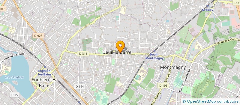 localisation de l'entreprise COMMUNE DE DEUIL LA BARRE à DEUIL-LA-BARRE
