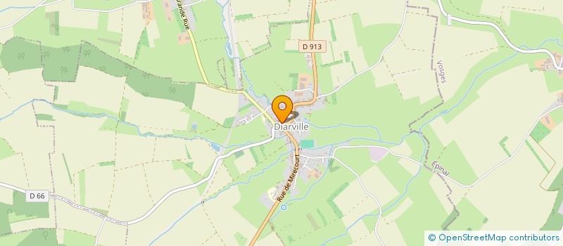 localisation de l'entreprise COMMUNE DE DIARVILLE  DIARVILLE