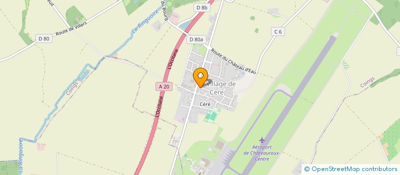 localisation de l'entreprise COMMUNE DE DIORS à DIORS