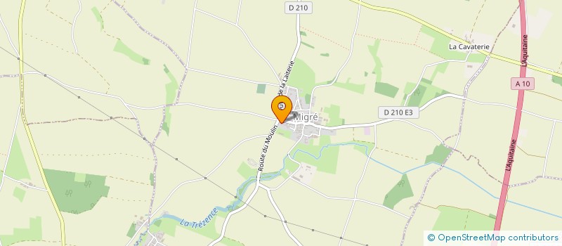 localisation de l'entreprise COMMUNE DE DOEUIL SUR LE MIGNON  DUIL-SUR-LE-MIGNON