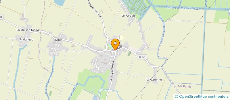 localisation de l'entreprise COMMUNE DE DOIX LES FONTAINES à DOIX LES FONTAINES