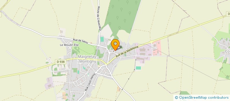 localisation de l'entreprise COMMUNE DE DOMFRONT  DOMFRONT