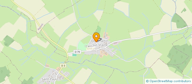 localisation de l'entreprise COMMUNE DE DOMMARTIN SUR VRAINE  DOMMARTIN-SUR-VRAINE